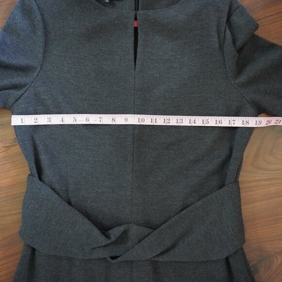 Lafayette 148 New York Grey Dress - Picture 7 of 14